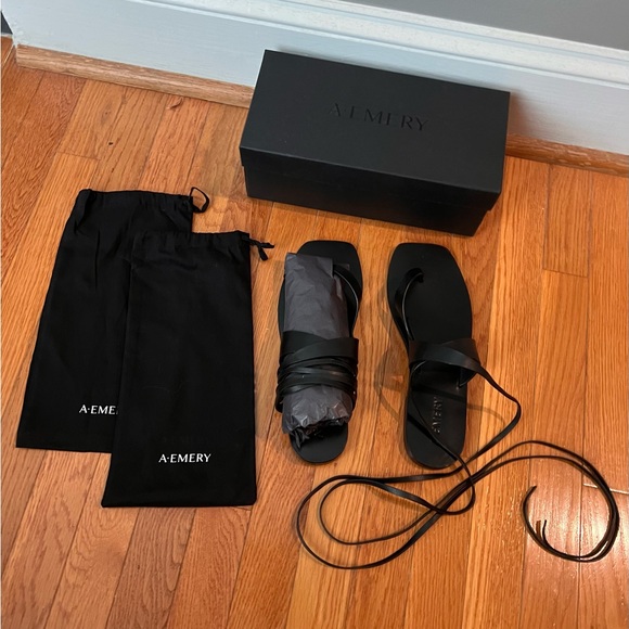 A. Emery Margaux leather sandals - Picture 5 of 7